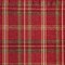 Threadmade Home Shimmering Plaid Tablecloth, Red/Green - 60"W x 84"L